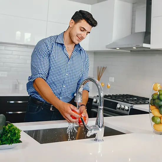 27" Standard Zero Radius Undermount Stainless Steel Single Bowl Kitchen Sink, KH-2718-9-S-R0 - Image 3