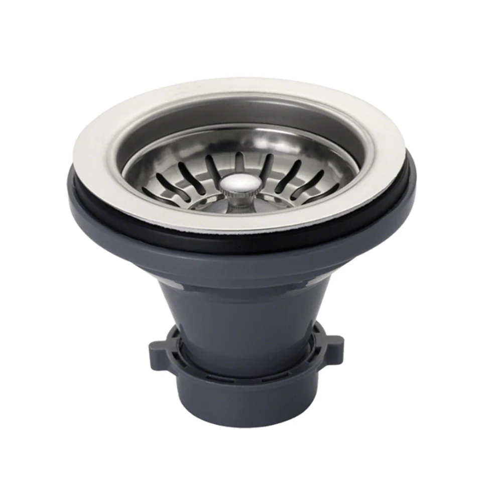 33" Workstation Double Bowl Undermount Kitchen Sink with Accessories, KHWS-3318-10-D-R15 - Image 3