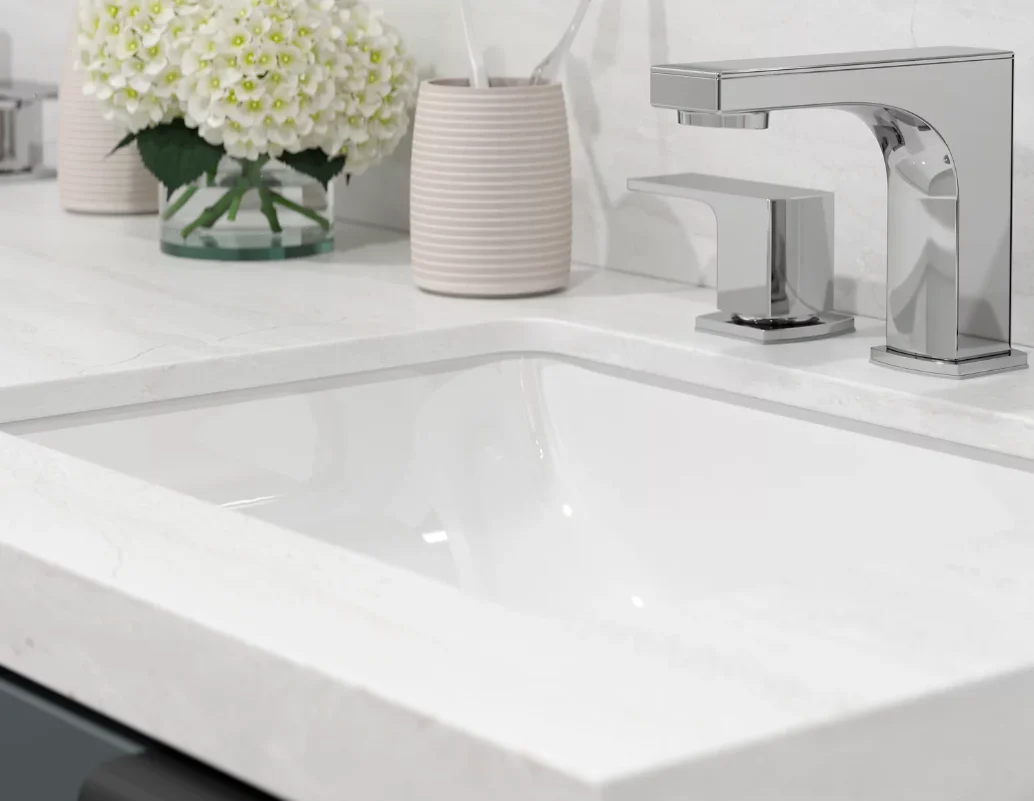 Chrome Widespread Two Handle Bathroom Faucet with Pop-up Drain, A-7014-C - Image 5