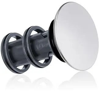 Push and Seal Pop-up Drain Stopper Chrome, AL5-01-C