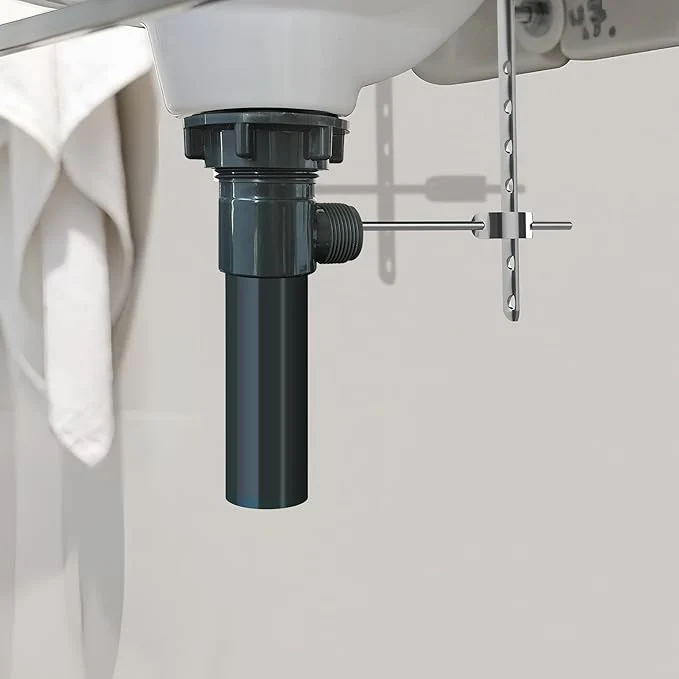 Heavy Duty Chrome Bathroom Popup Drain with Lift Rod, AL5-05-C - Image 4