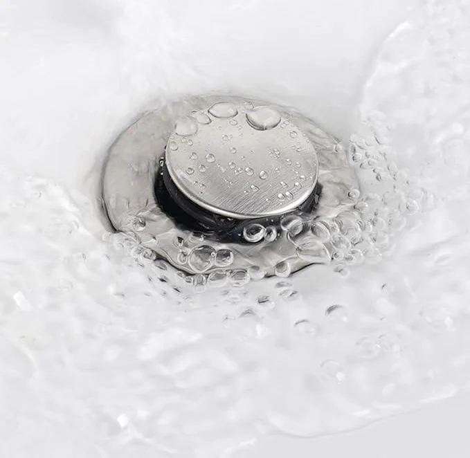 ABS Popup Bathroom Drain Assembly, AL5-03-BN - Image 2