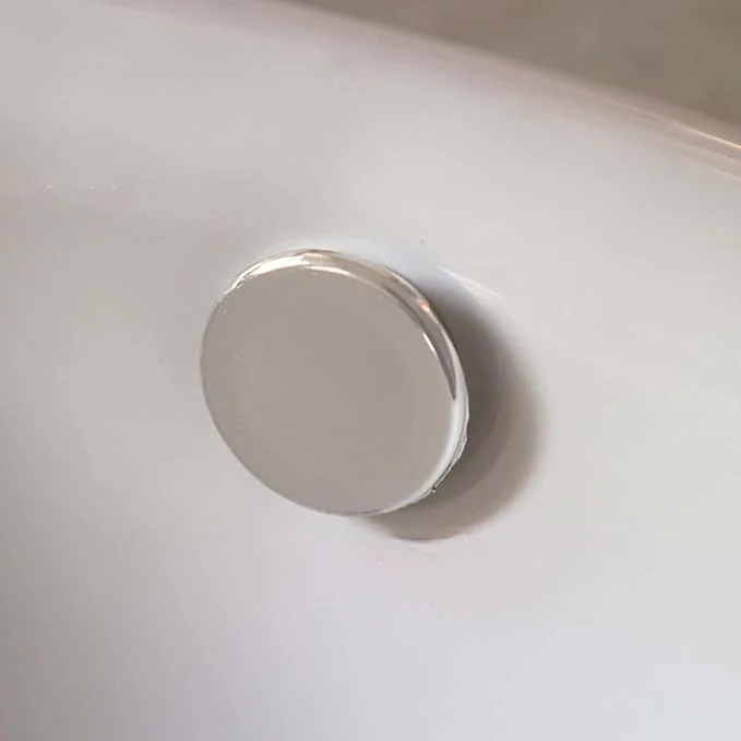 Four-Pack Chrome Sink Overflow Cover Trim Insert Set, AL6-06 - Image 2