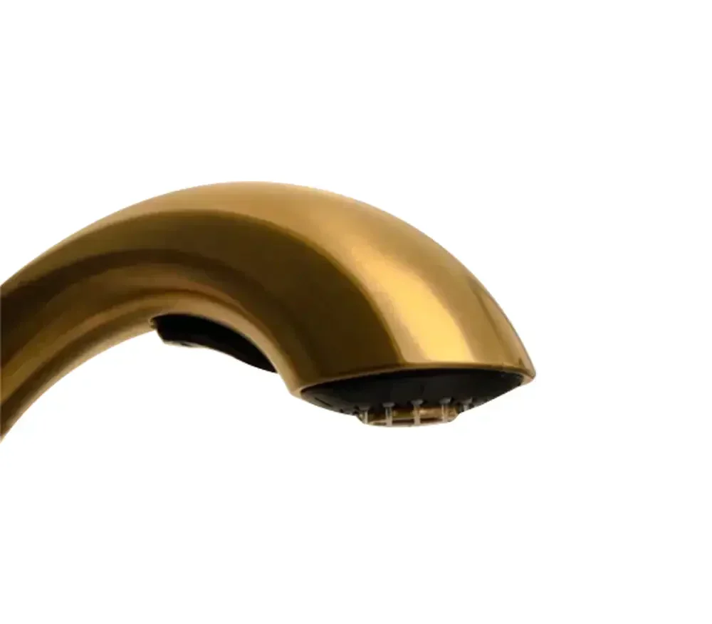 Two-Function Brushed Gold Pullout Kitchen Faucet Spray Head, AL720G