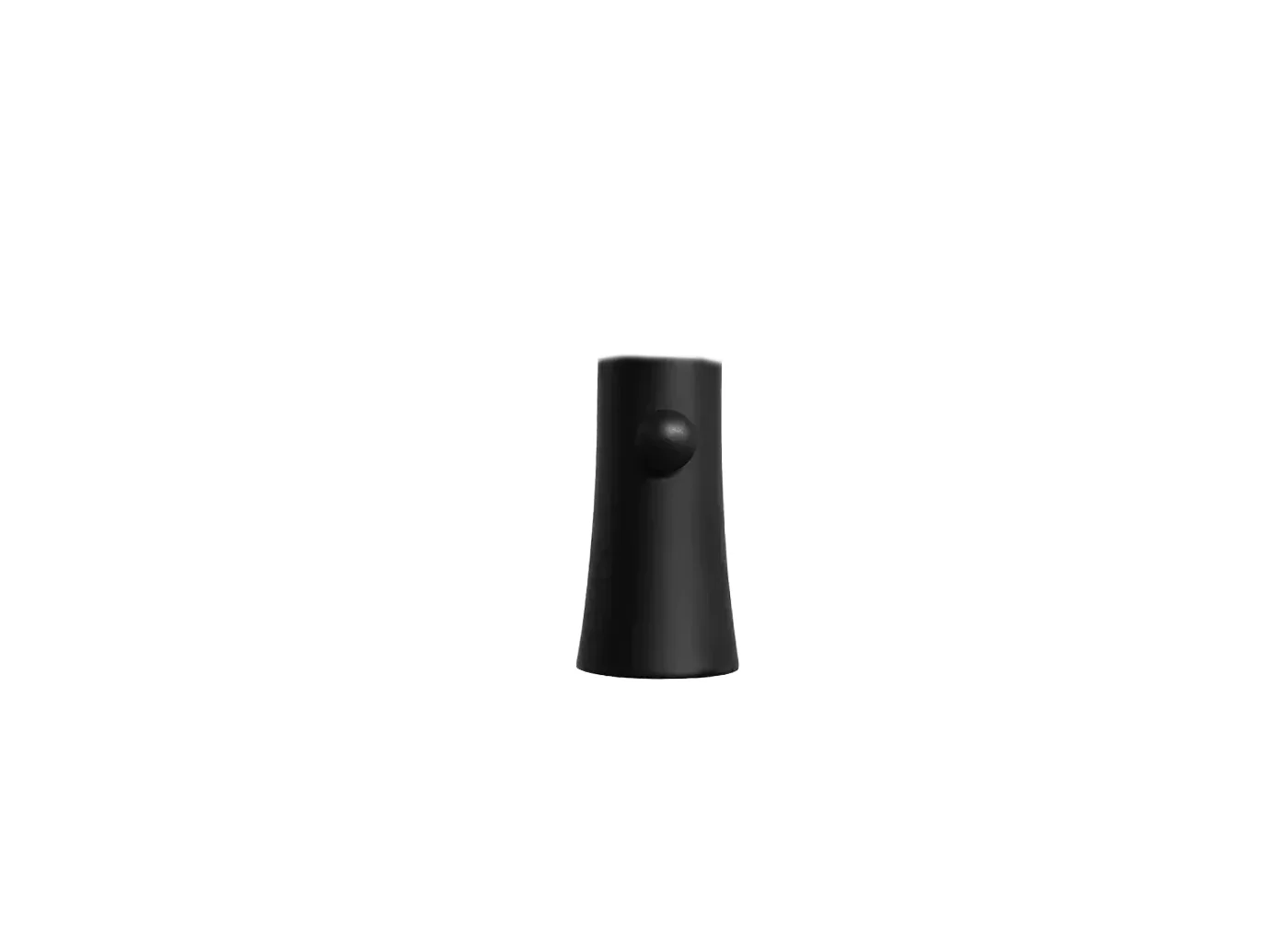 Matte Black Flared Pull Down Kitchen Faucet Sprayer Head Replacement, AL760BL