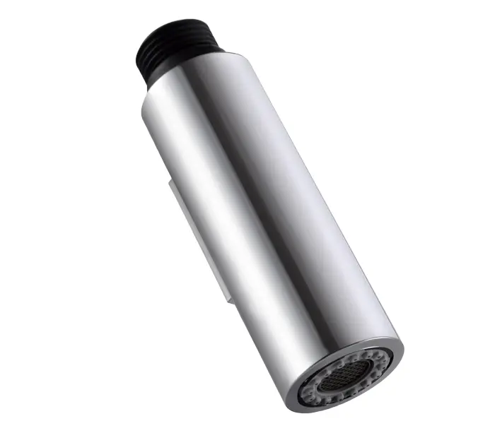 Pull Down Chrome Cylinder Kitchen Faucet Sprayer Head Replacement, AL805C