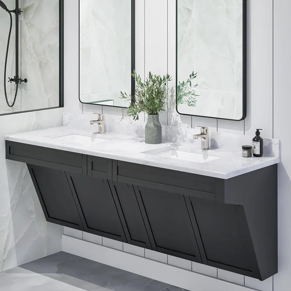 17 x 13" Rectangular Porcelain Undermount Bathroom Sink with Overflow in White, VCS-1115-R - Image 3