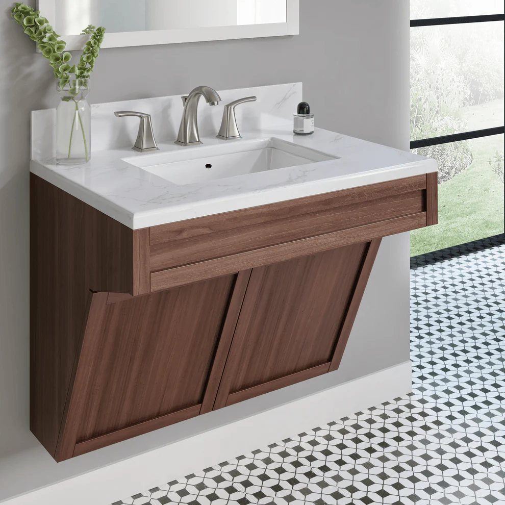18" x 13" Shallow White Porcelain Undermount ADA Rectangular Bathroom Sink, ADA-VCS-1116-R - Image 4