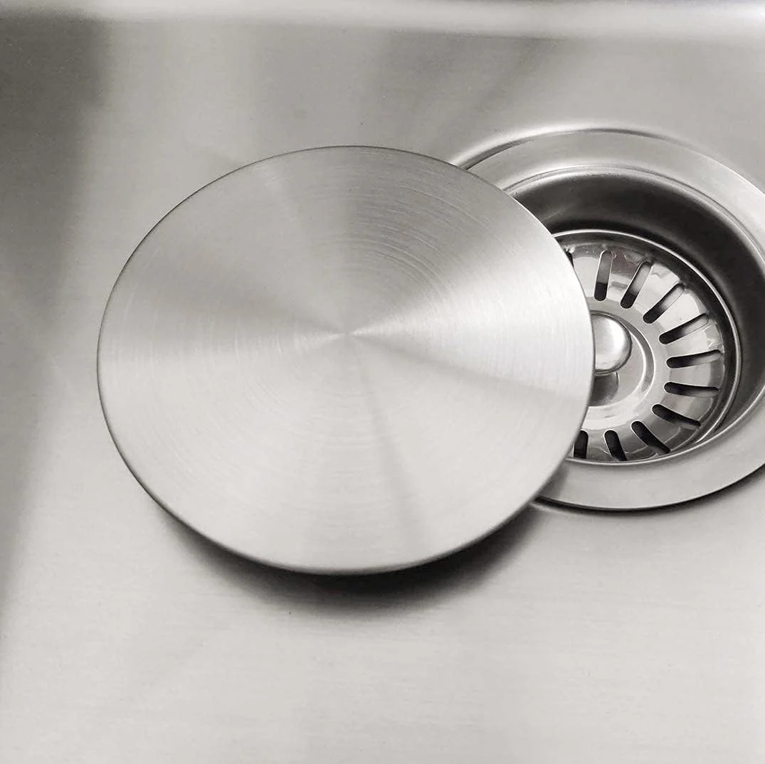 5-3/4" Stainless Steel Decorative Cap Flow Cover for Drain, DC-450 - Image 5