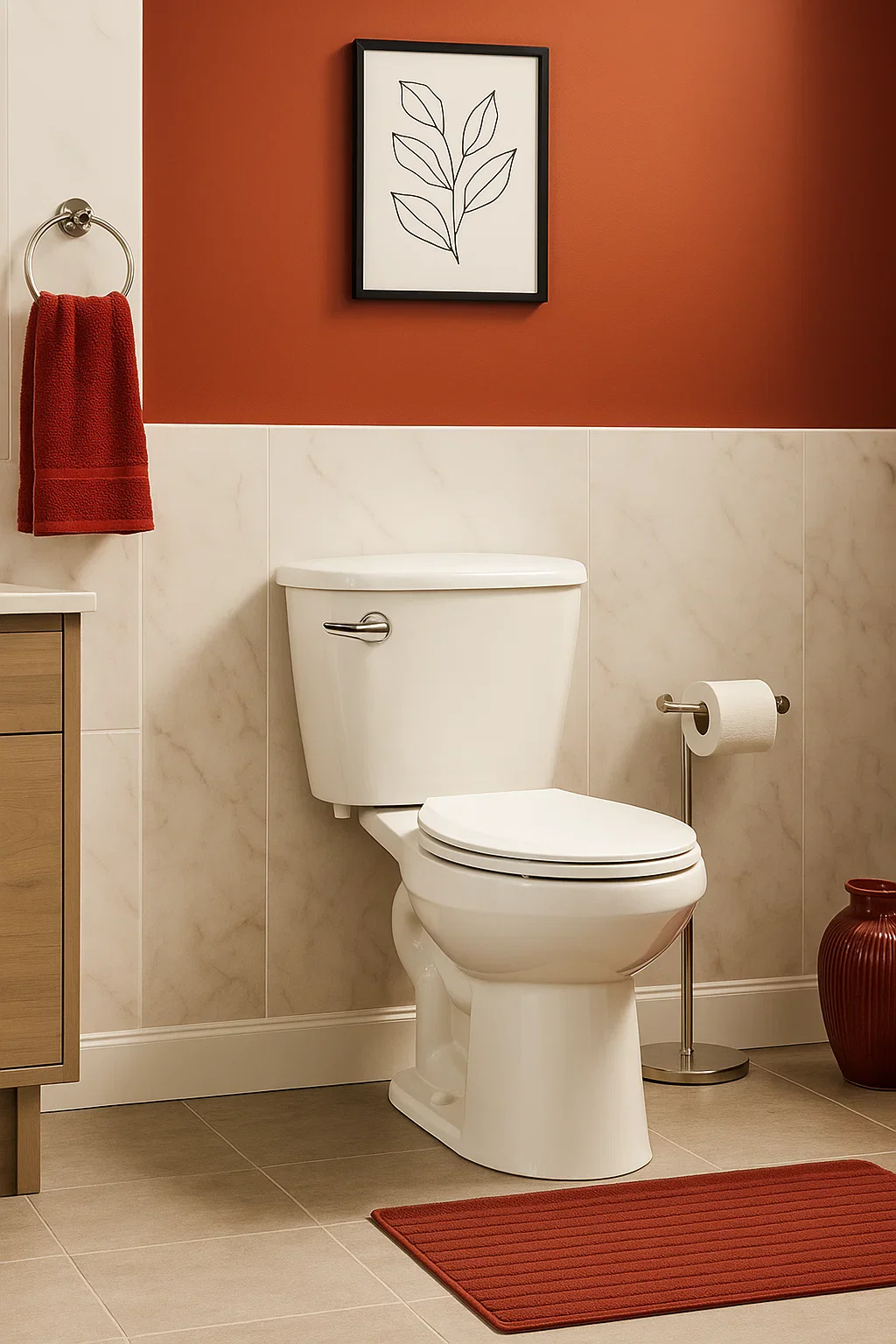 Elongated Two-Piece Standard Height Toilet, TL-101-L - Image 4