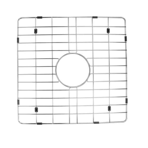 17" Stainless Steel Grid Bottom Protector for Kitchen or Bar Sink, GR-2117-R25