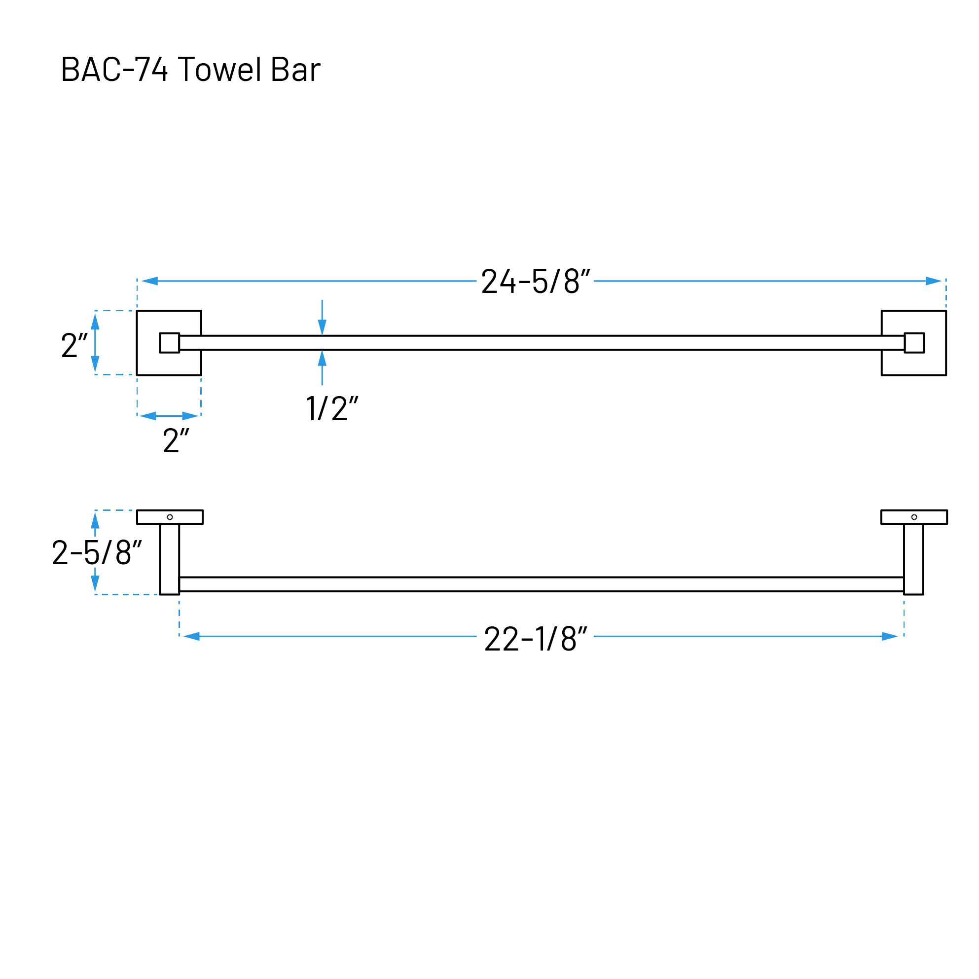 Rainvera Chrome Four-Piece Bathroom Accessory Set, BAC-74-C - Image 10