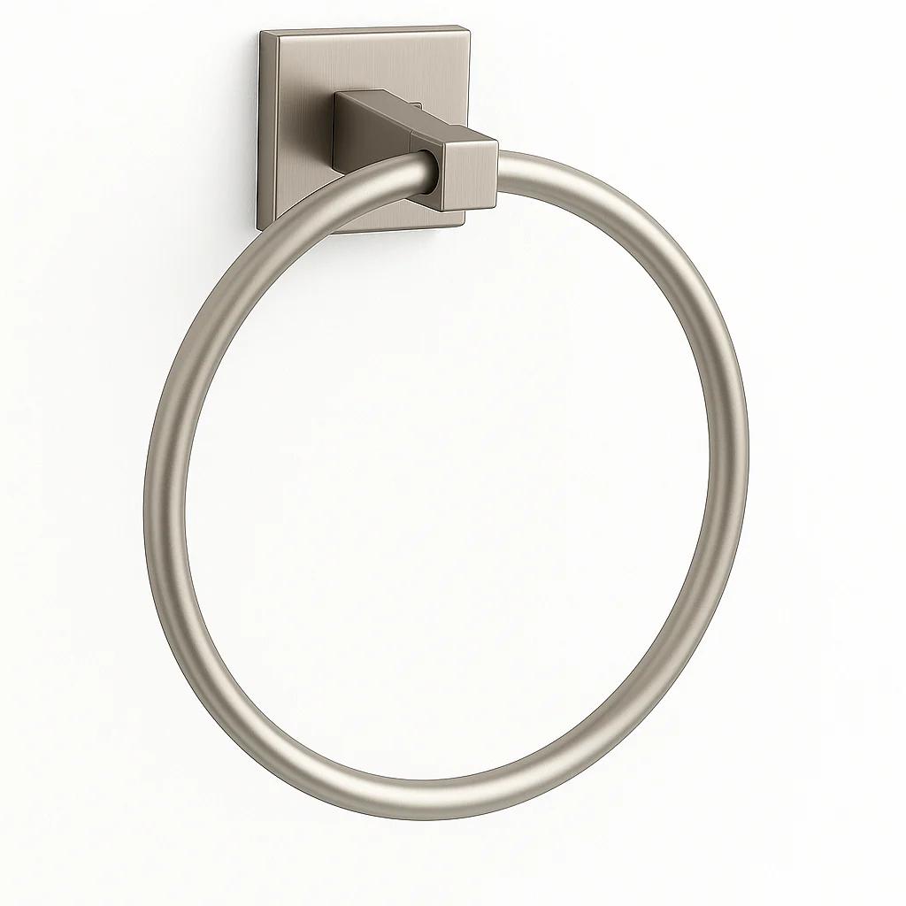 Rainvera Brushed Nickel Four-Piece Bathroom Accessory Set, BAC-74-BN - Image 4