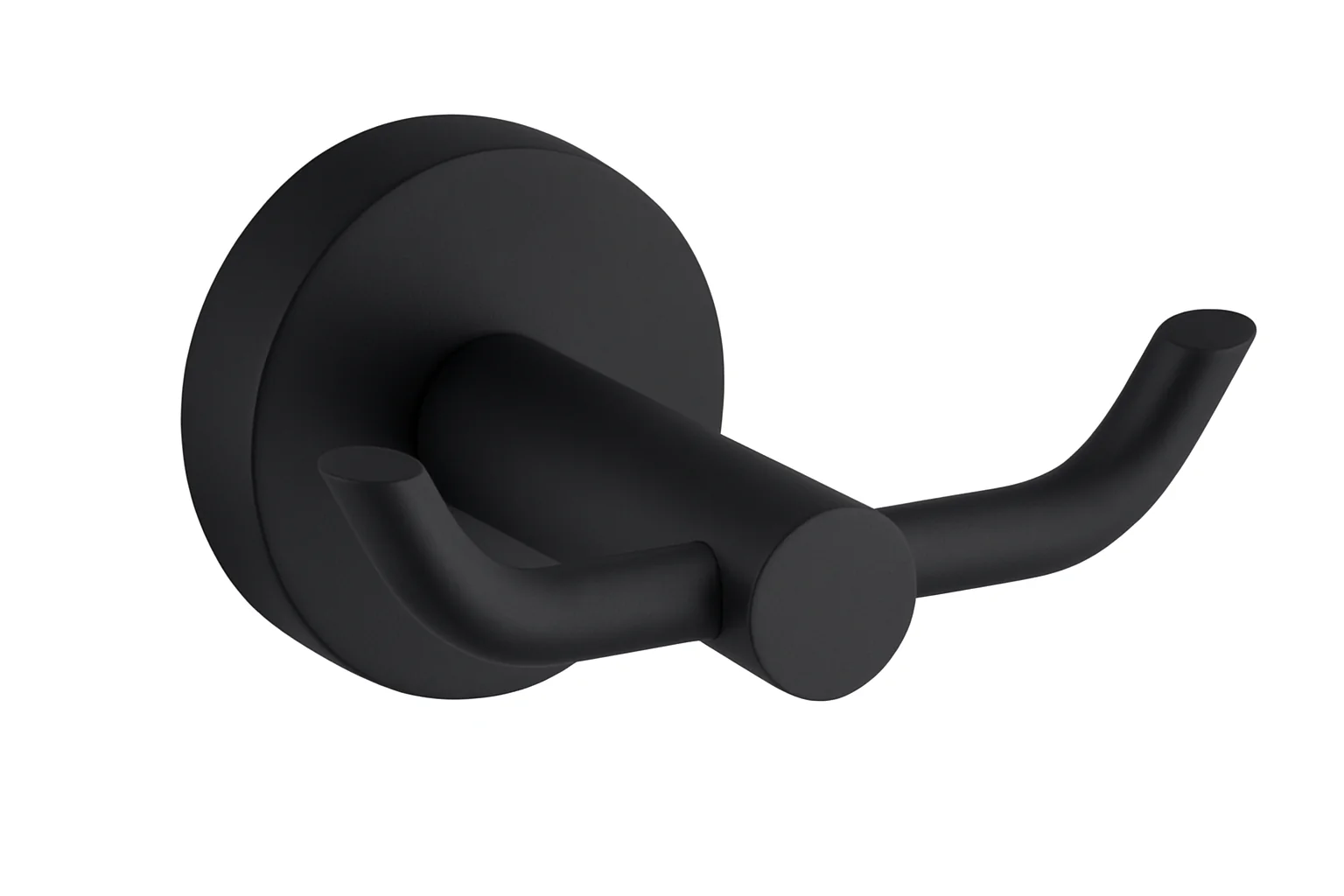 Serenica Matte Black Four-Piece Bathroom Accessory Set, BAC-75-BL - Image 4